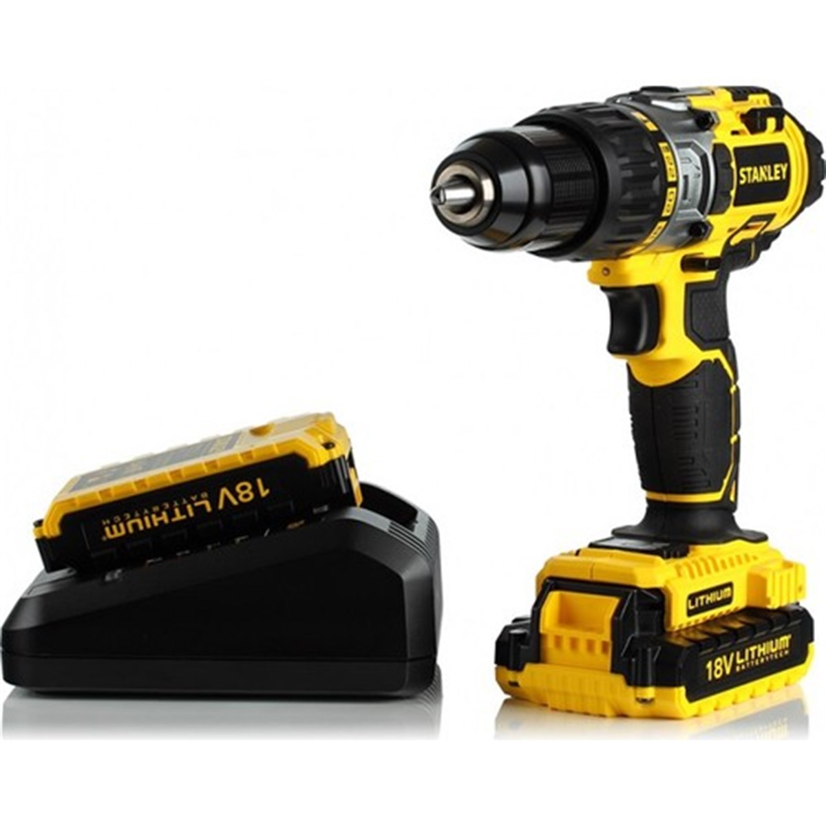  Stanley STDC18LHBK 18V/2.0Ah Li-Ion Şarjlı Darbeli Matkap 