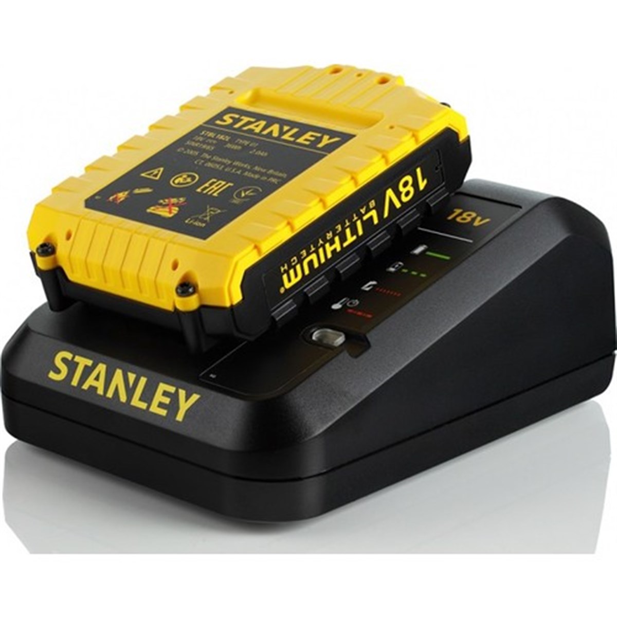  Stanley STDC18LHBK 18V/2.0Ah Li-Ion Şarjlı Darbeli Matkap 