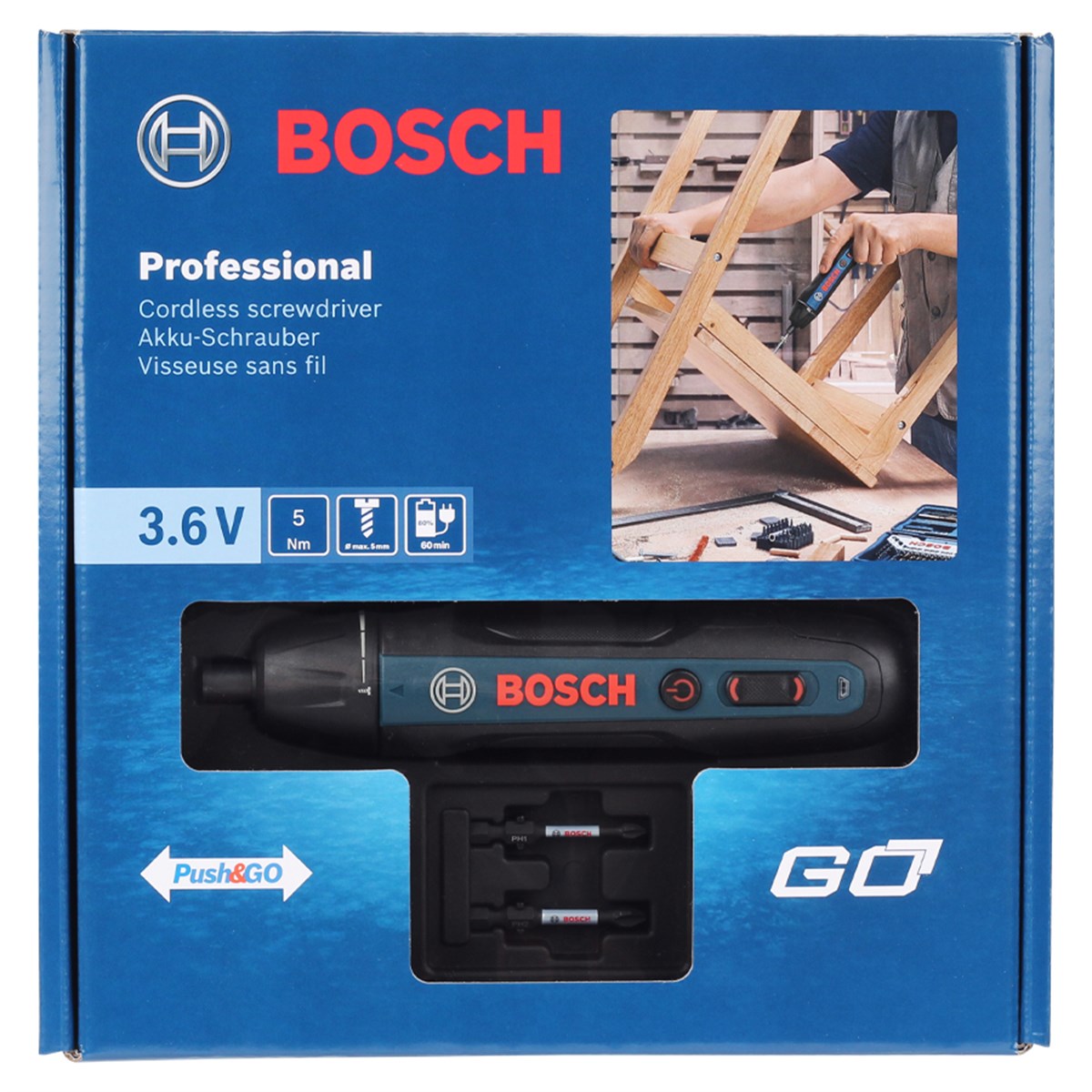  Bosch Professional GO 2 Akülü Vidalama - 06019H2100 