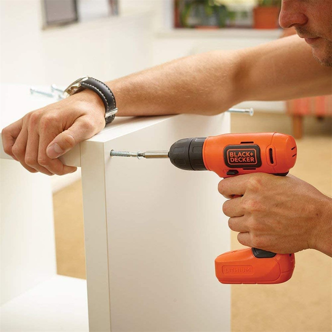  Black&Decker BDCD8-QW 7.2Volt/1.5Ah Li-ion Akülü Vidalama 