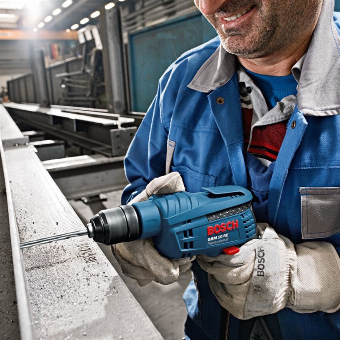  BOSCH Professional GBM 10 RE Darbesiz Matkap - 0601473600 