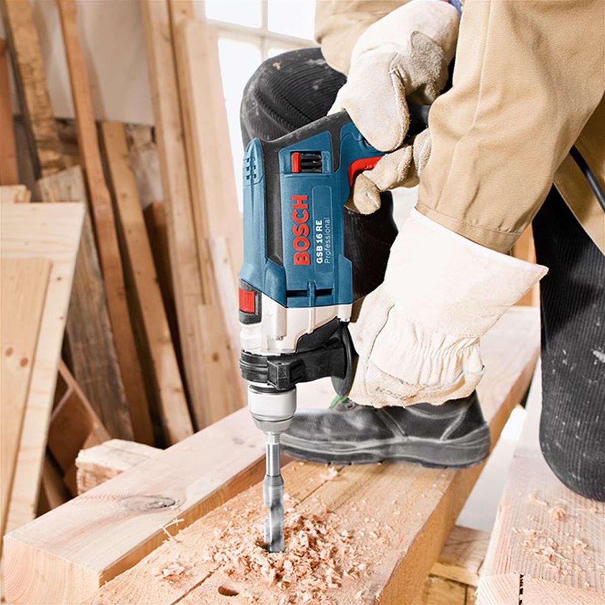  BOSCH Professional GSB 16 RE Darbeli Matkap - 060114E500 