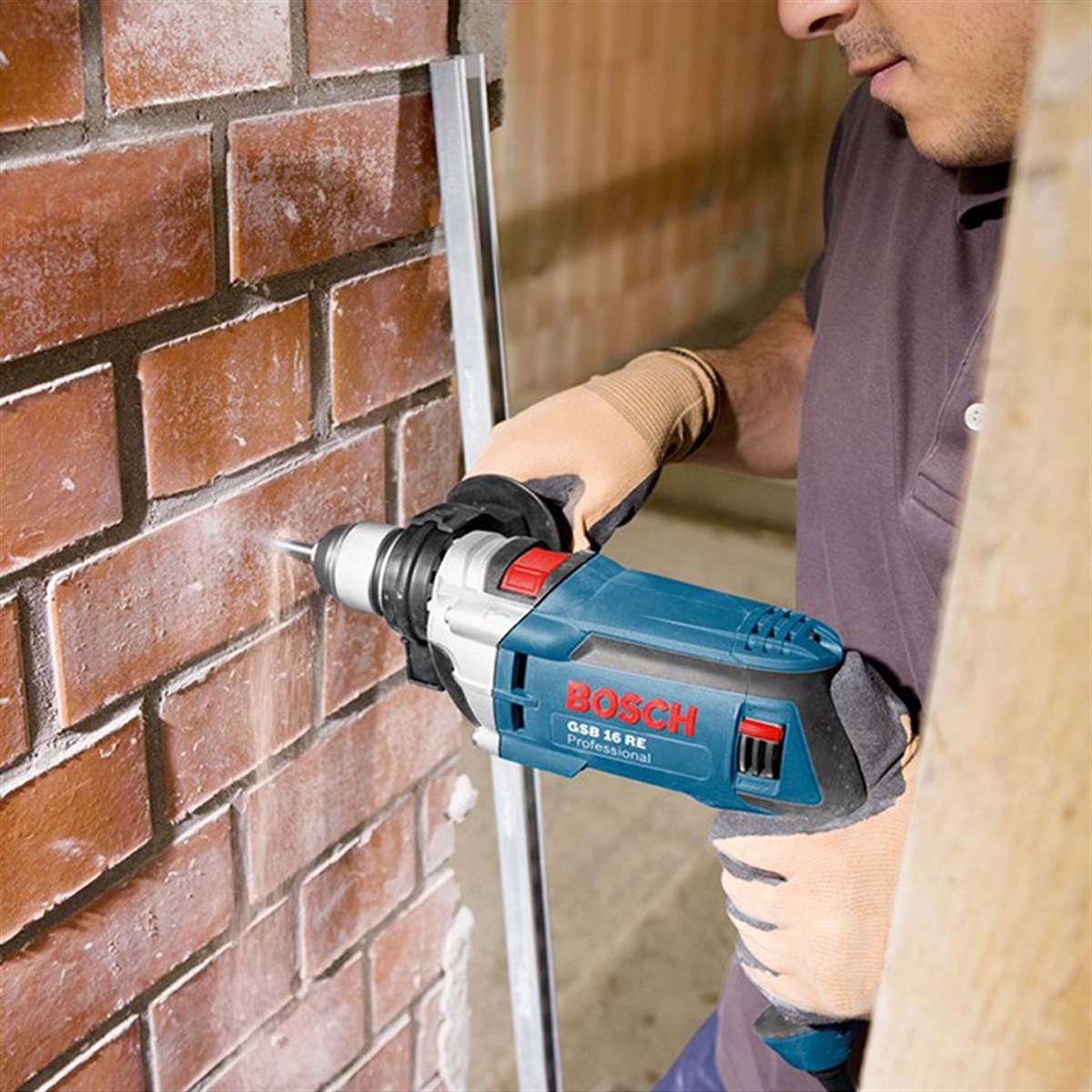  BOSCH Professional GSB 16 RE Darbeli Matkap - 060114E500 