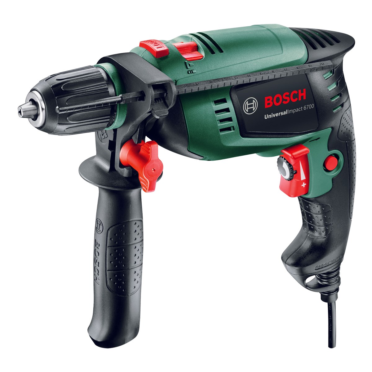  Bosch UniversalImpact 6700 Darbeli Matkap + 5 Aksesuar Seti Beton 0603131007 