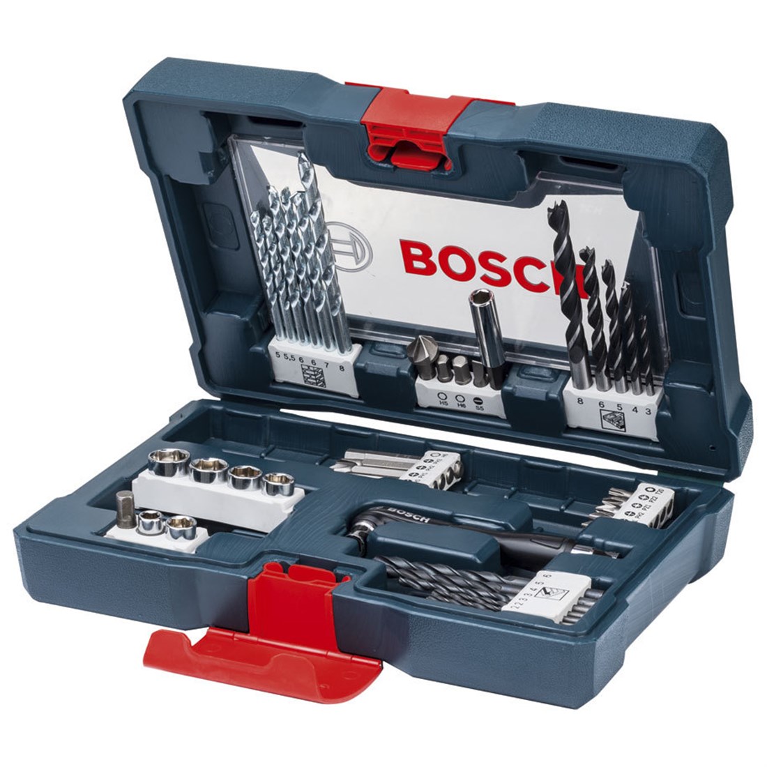  Bosch Gsb 550 Profesyonel Darbeli Matkap + X-line 41 Parça Delme&vidalama Seti 06011A1003 