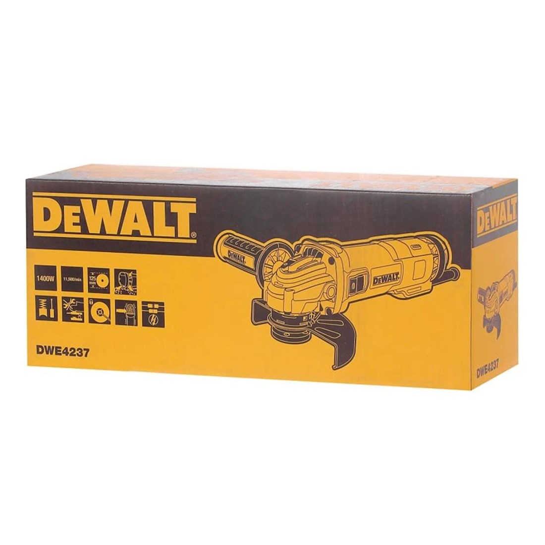  Dewalt DWE4237-QS 1400W 125mm Profesyonel Avuç Taşlama 