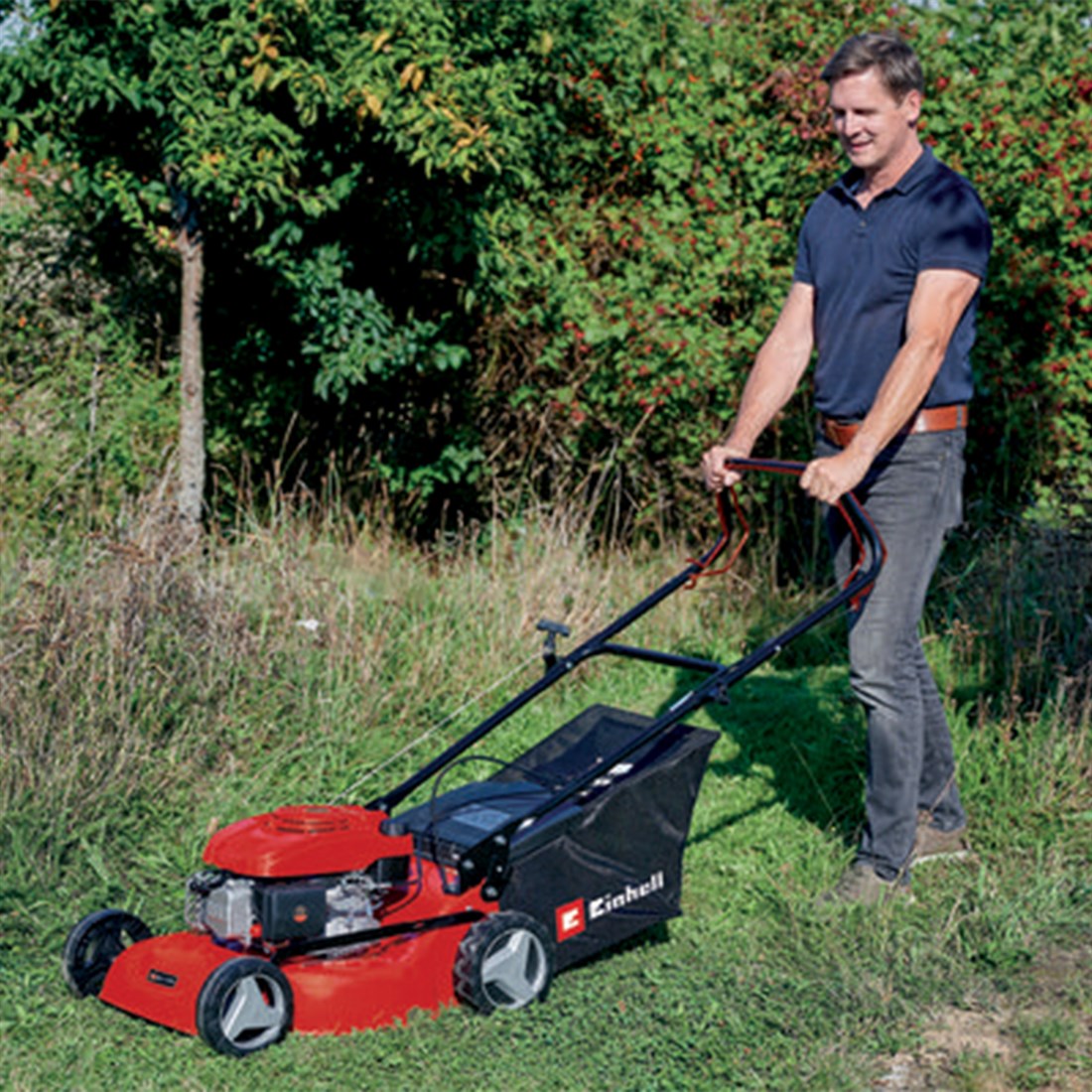  Einhell GC-PM 46/4 S Şanzımanlı Benzinli Çim Biçme Makinesi 3404725 