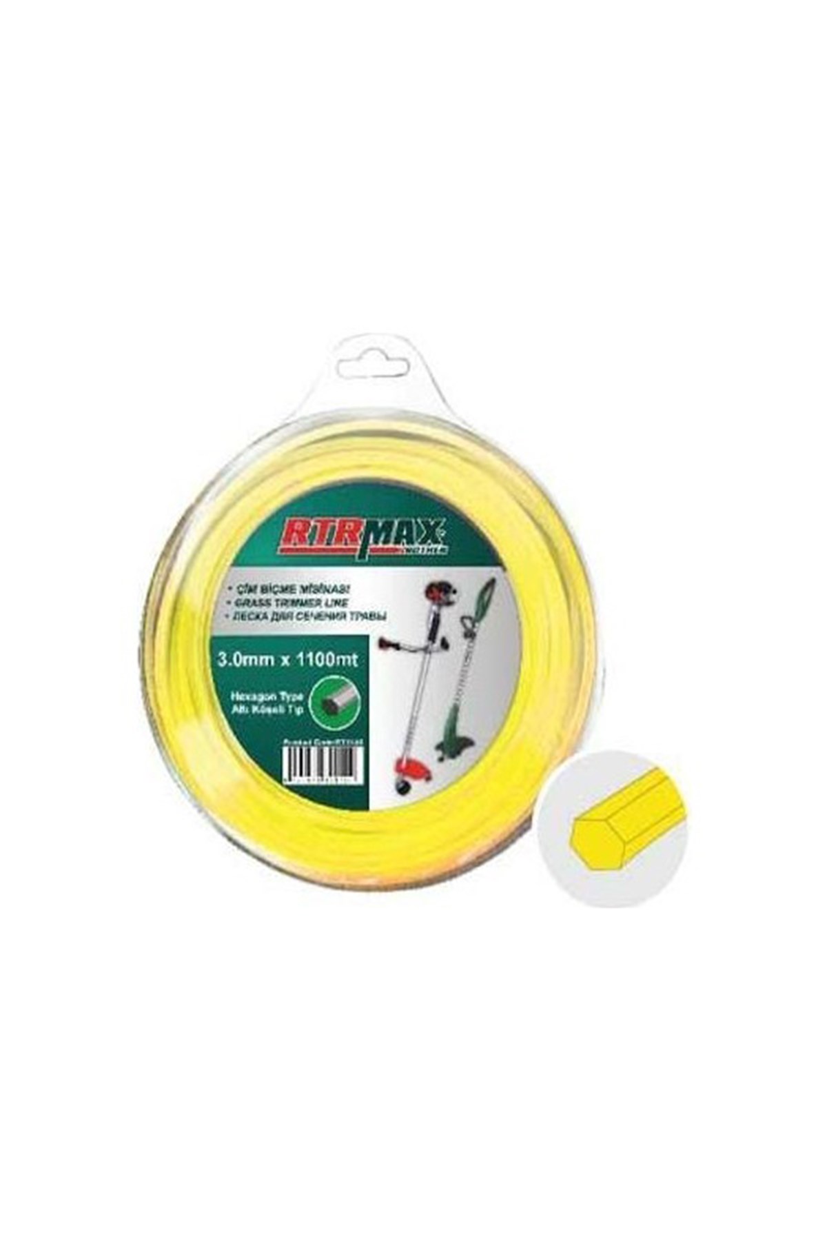  Rtrmax Rty424 Tırpan Misinası Sarı 2,4Mm*87Mt 