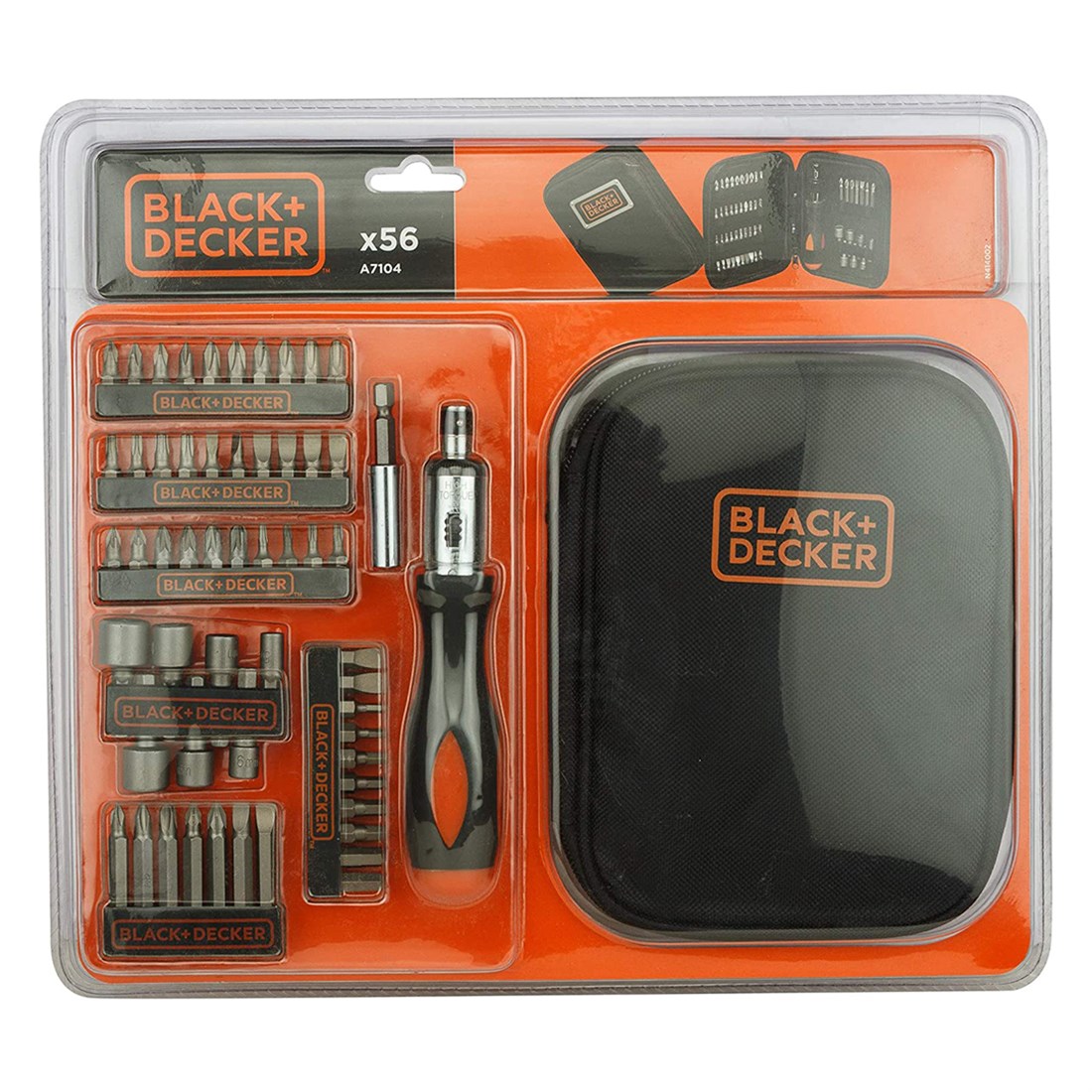  Black Decker A7104 56 Parça Aksesuar Seti 