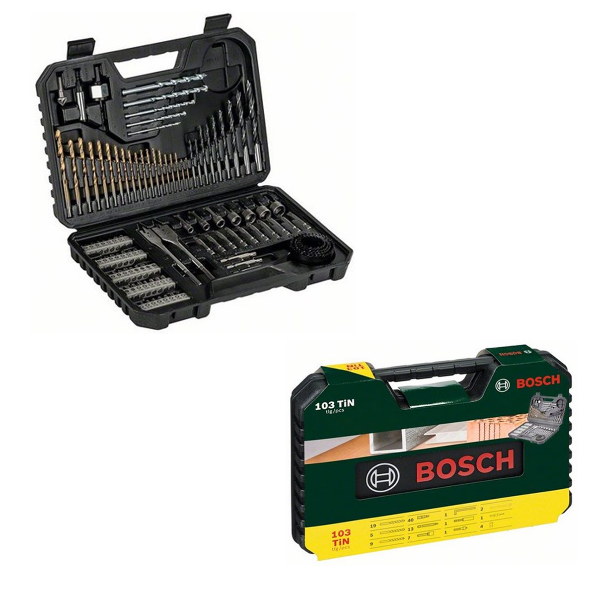  Bosch V-Line 103 Parça Karışık Aksesuar Seti - 2607017367 