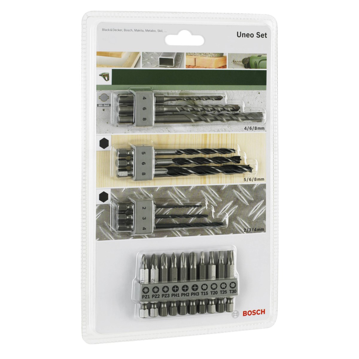  Bosch Uneo Set - 2609256989 