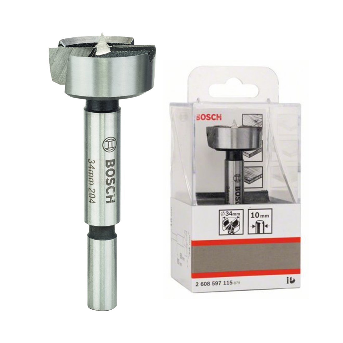  Bosch Menteşe Açma Ahşap Matkap Ucu 34 mm - 2608597115 