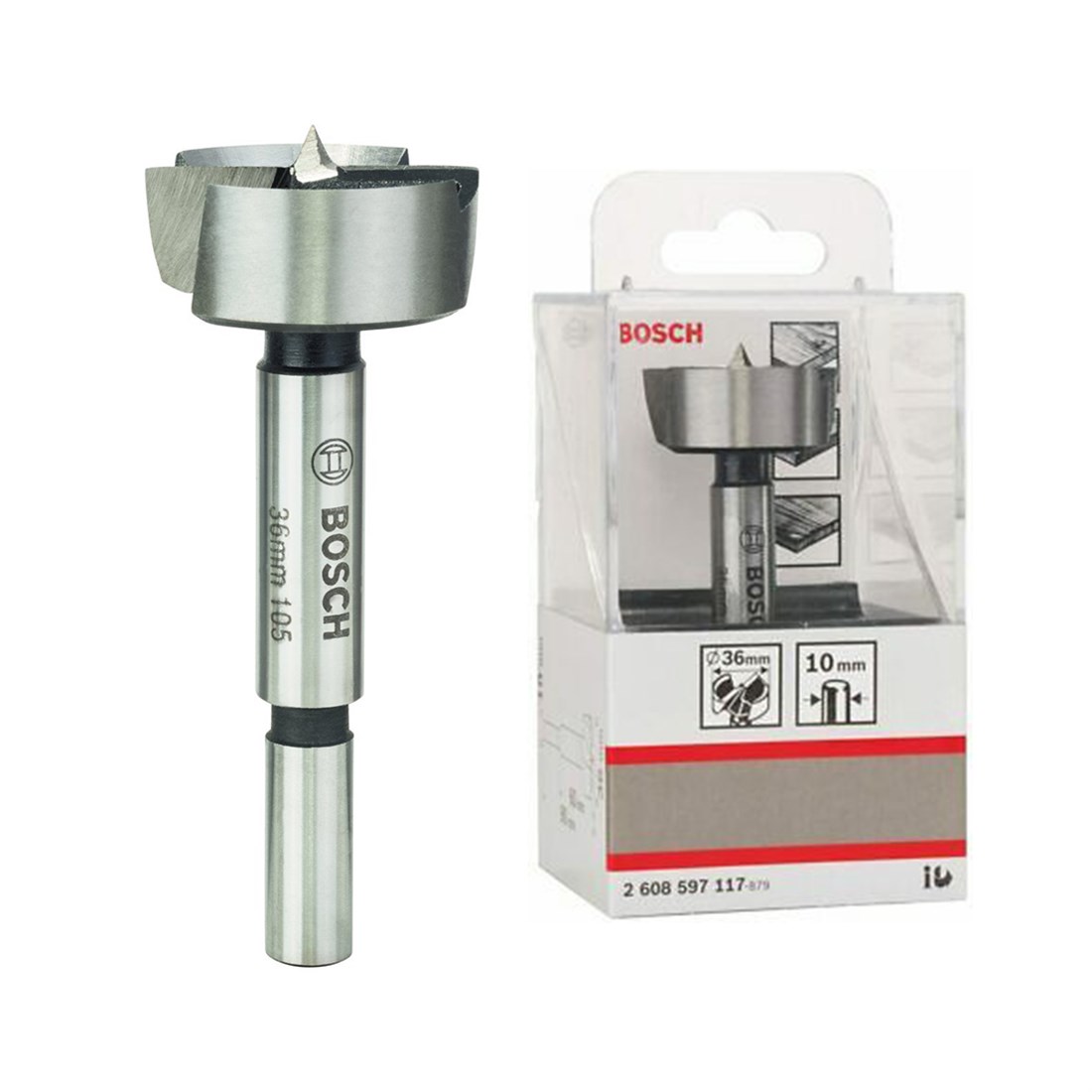  Bosch Menteşe Açma Ahşap Matkap Ucu 36 mm - 2608597117 