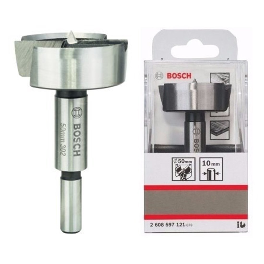  Bosch Menteşe Açma Ahşap Matkap Ucu 50 mm - 2608597121 