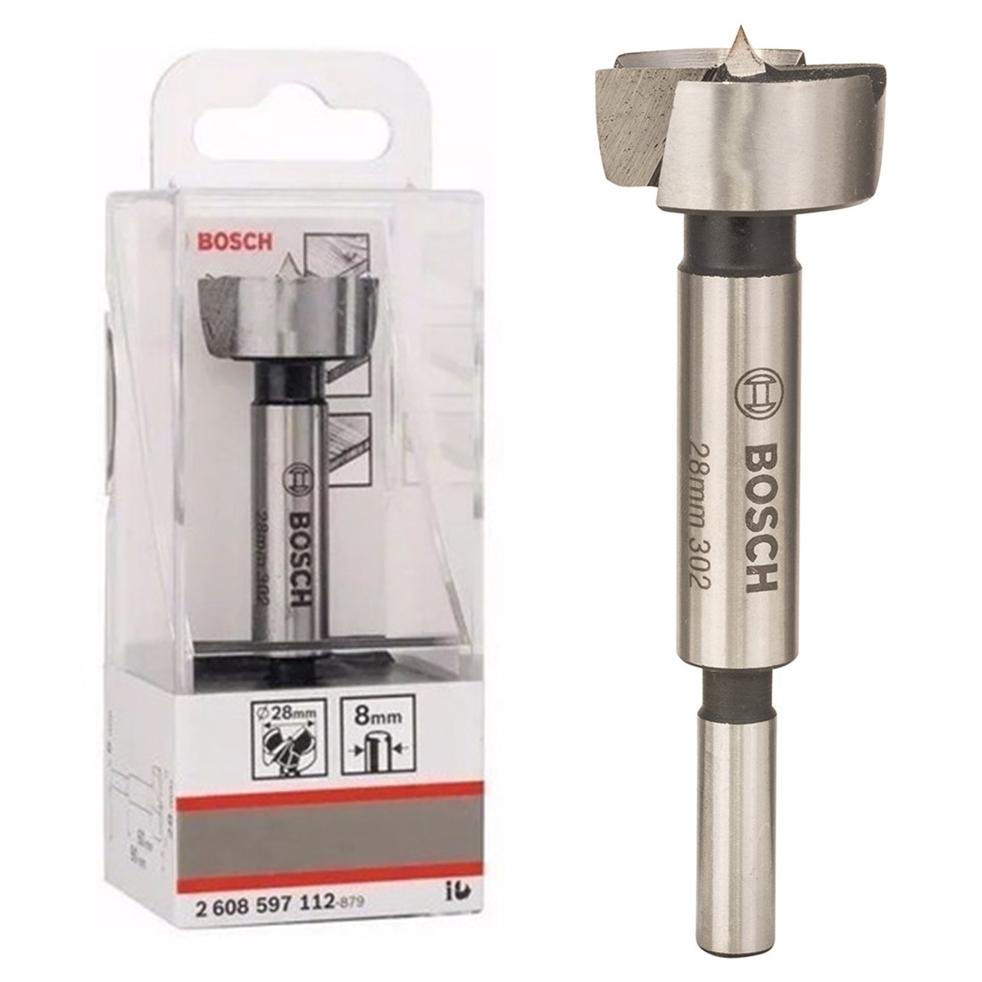  Bosch Menteşe Açma Ahşap Matkap Ucu 28 mm - 2608597112 