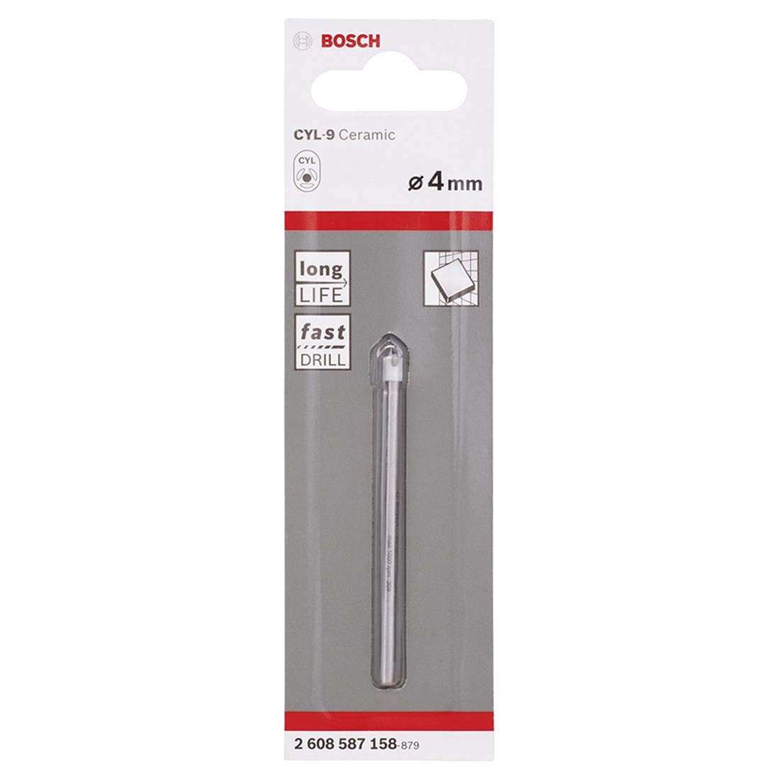  Bosch Cyl-9 Seramik Matkap Ucu 4*70mm - 2608587158 