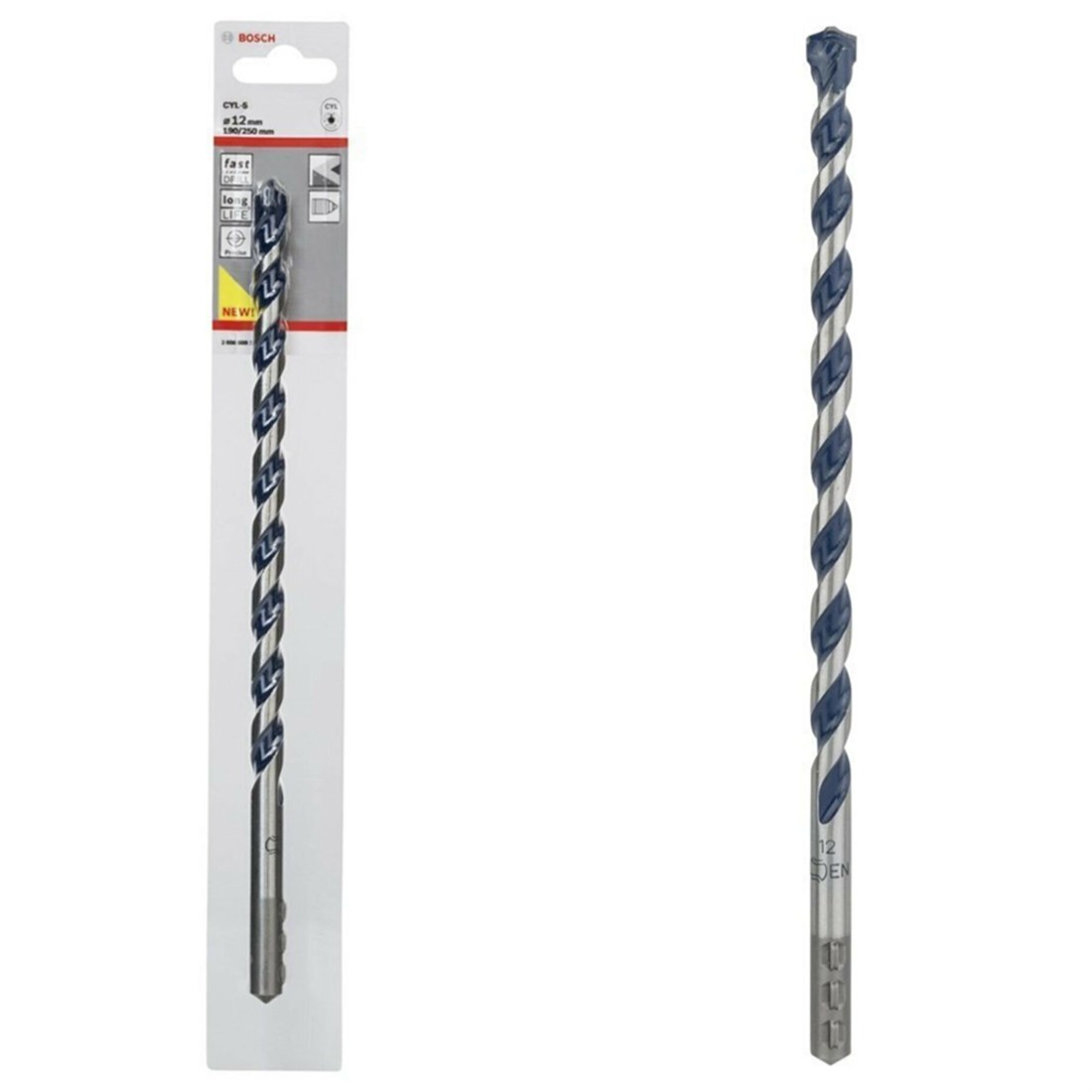  Bosch CYL-5 BlueGT Beton Matkap Ucu 12*250 mm - 2608588158 