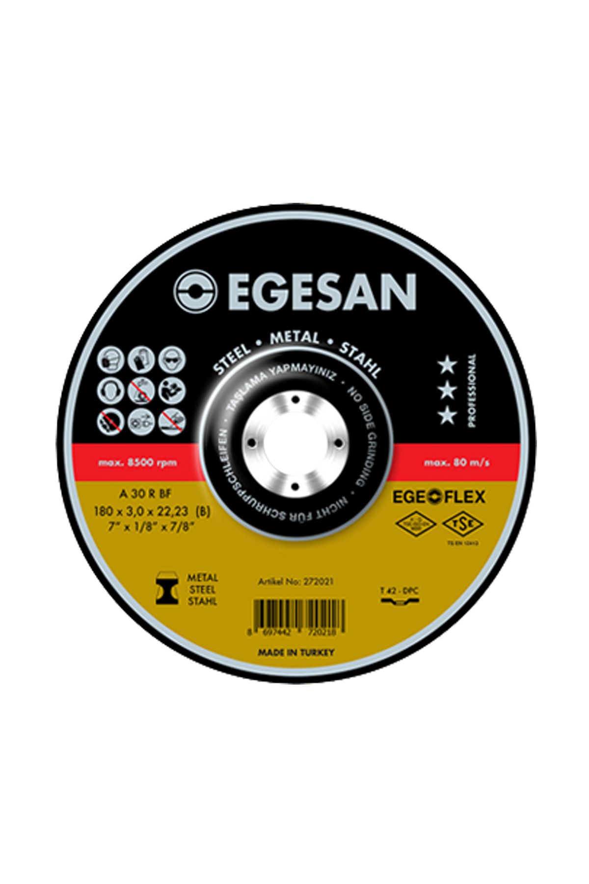  Egesan 350*3,5*25,4 Metal Kesici - 272059 