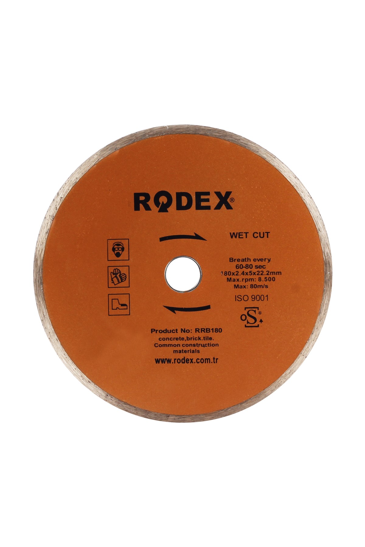  Rodex Rrb180 Elmas Testere Sürekli 180 İnç 