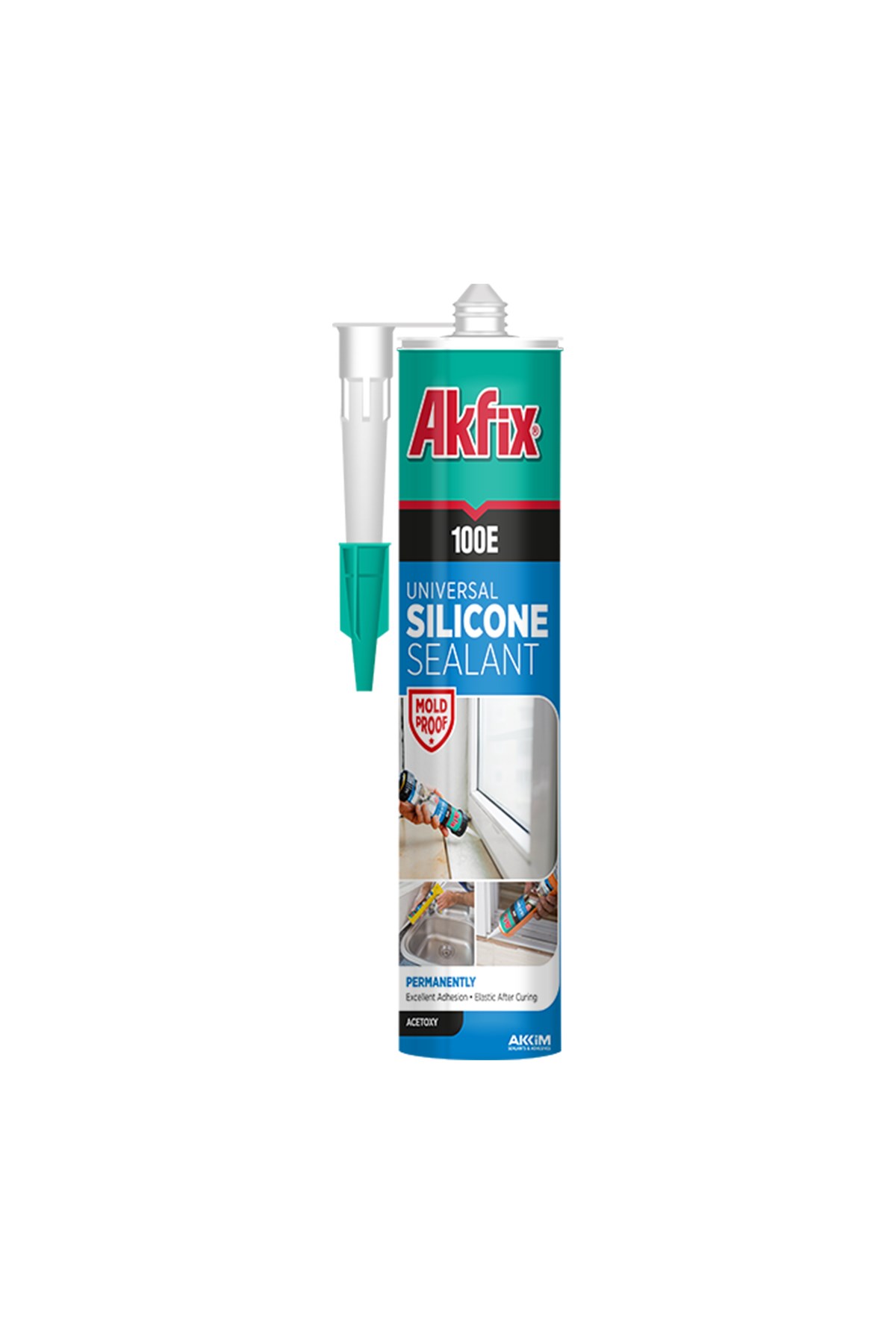  Akfix Sa041 Silikon 280 Ml Şeffaf 