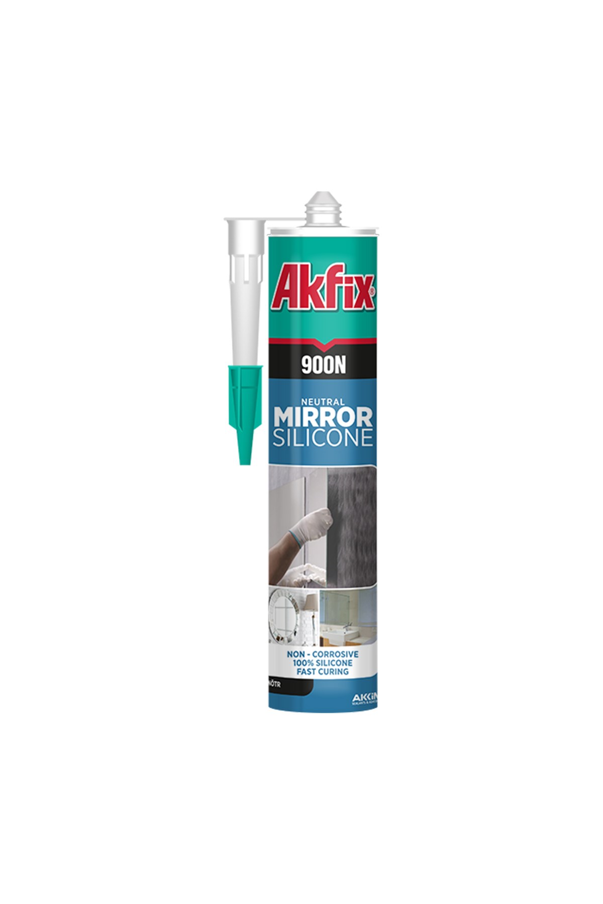  Akfix Sa081 Nötr(Mirror) Ayna Silikonu 310 Ml 