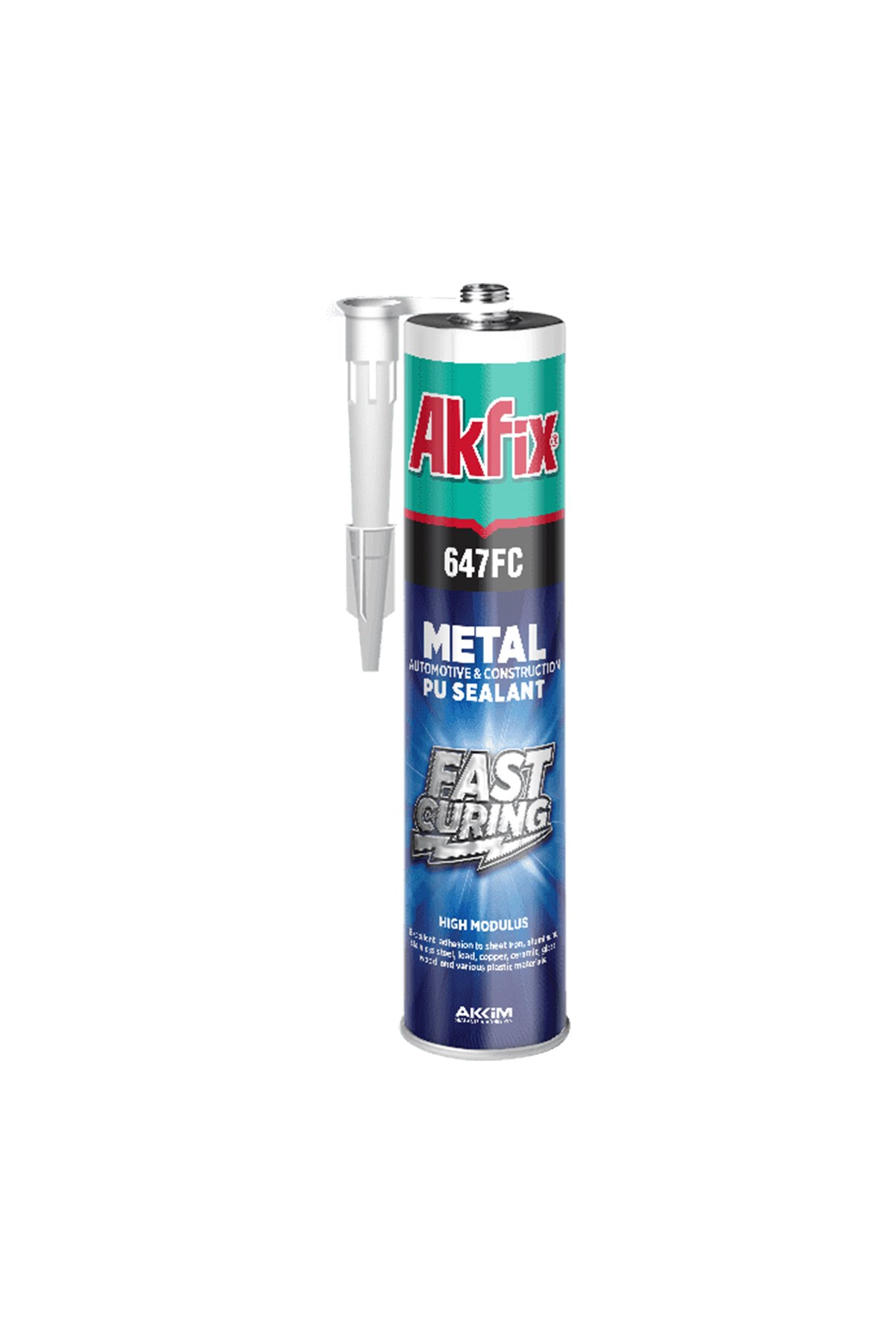  Akfix P647 Poliüretan Otomotiv Mastik 280 Ml.Beyaz  