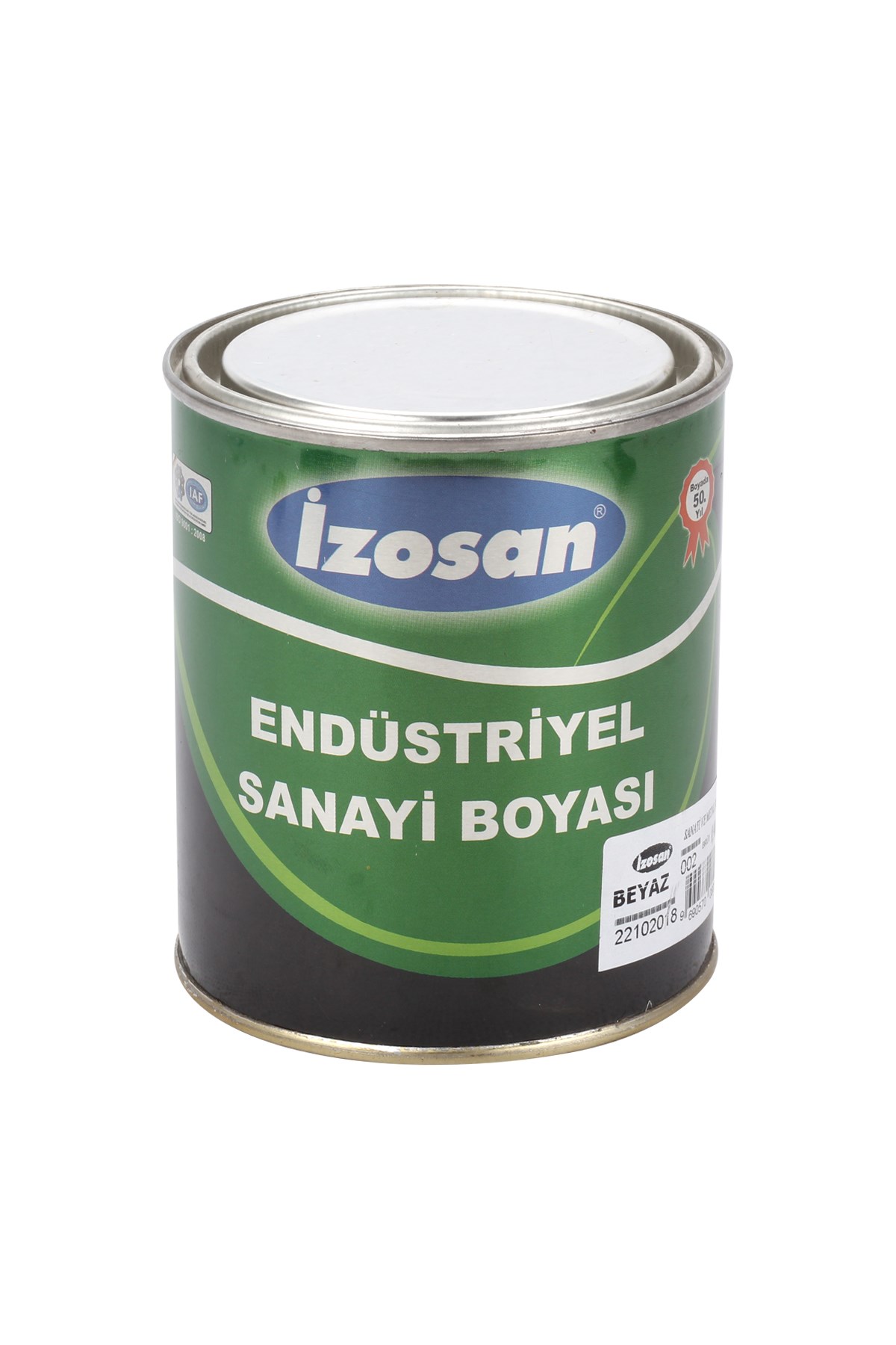  İzosan Endüstriyel Boya Beyaz (900Gr) 