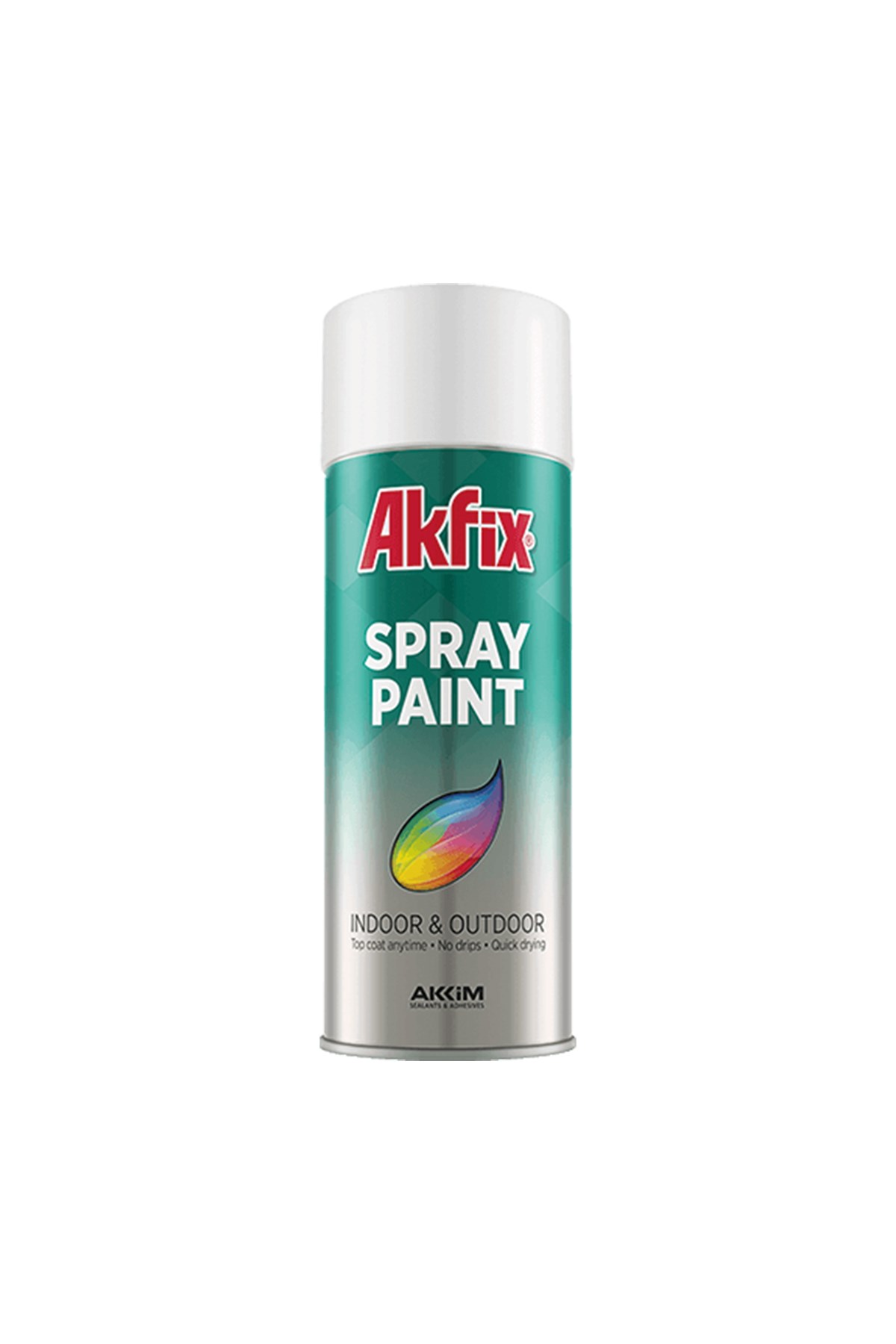  Akfix Sprey Boya Parlak Beyaz 400Ml 