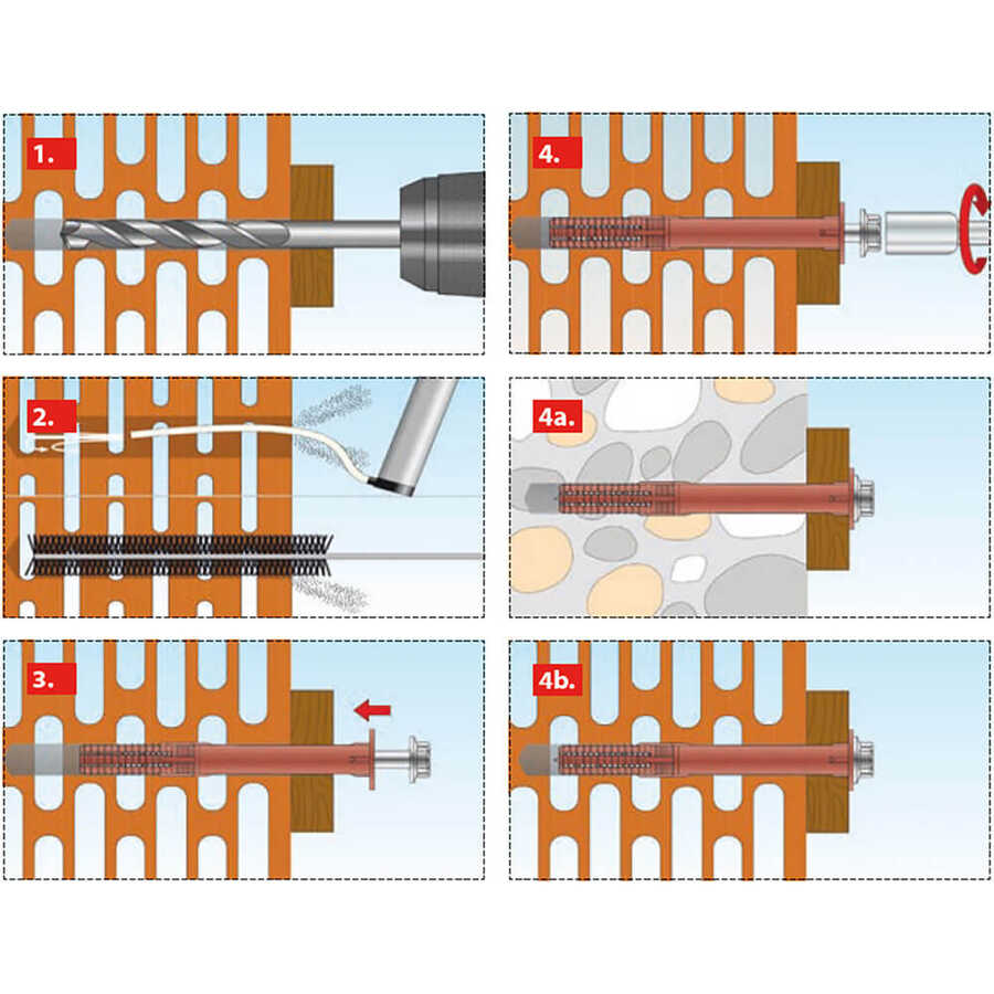 Tox 10x120 SDF-KB10U Çerçeve Dübeli 50 Adet (062 101 28 1)